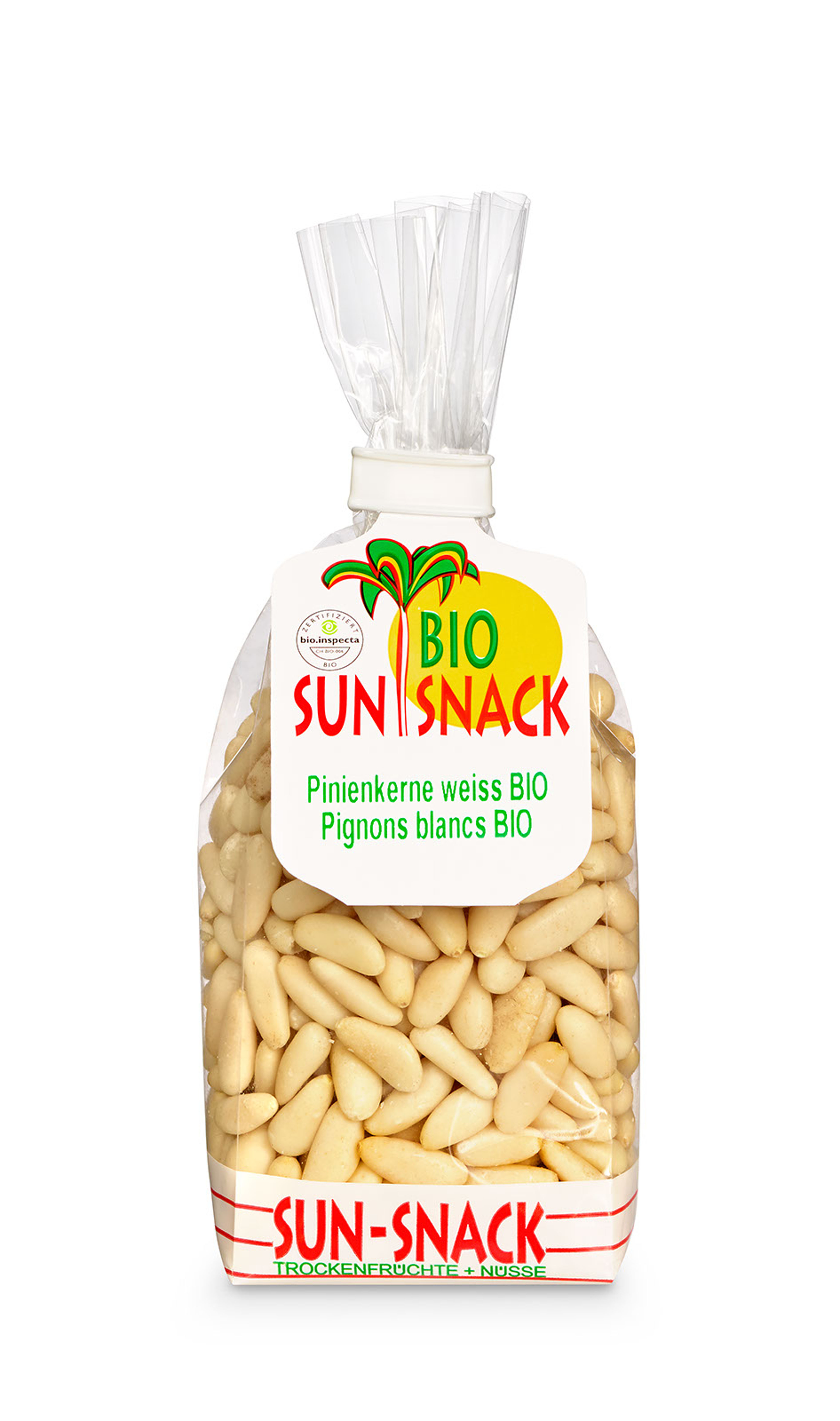 SunSnack Pinienkerne weiss 100g Bio