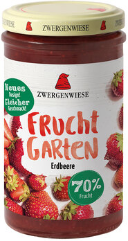 Zwergenwiese 70% Erdbeer Agave 225g Bio gf