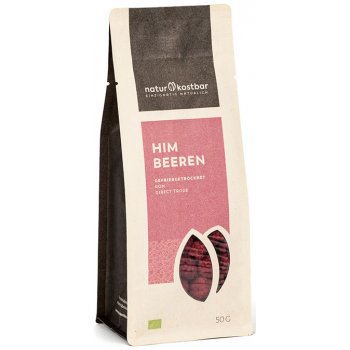 Naturkostbar Himbeeren gefriergetrock. 50g Bio roh