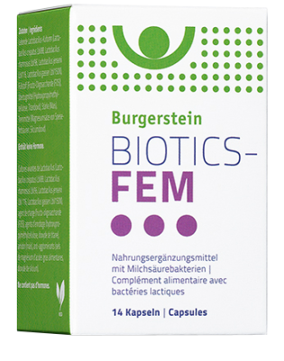 Burgerstein Biotics FEM Kapseln 14Stk