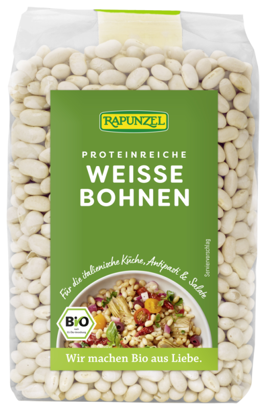 Rapunzel Bohnen weiss 500g Bio