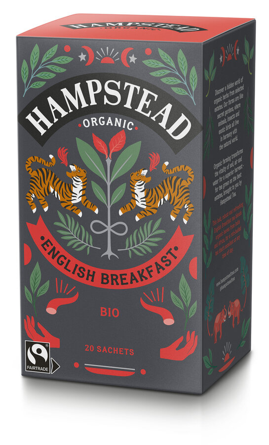 Hampstead Tee Schwarz English Breakfast 20Btl Bio