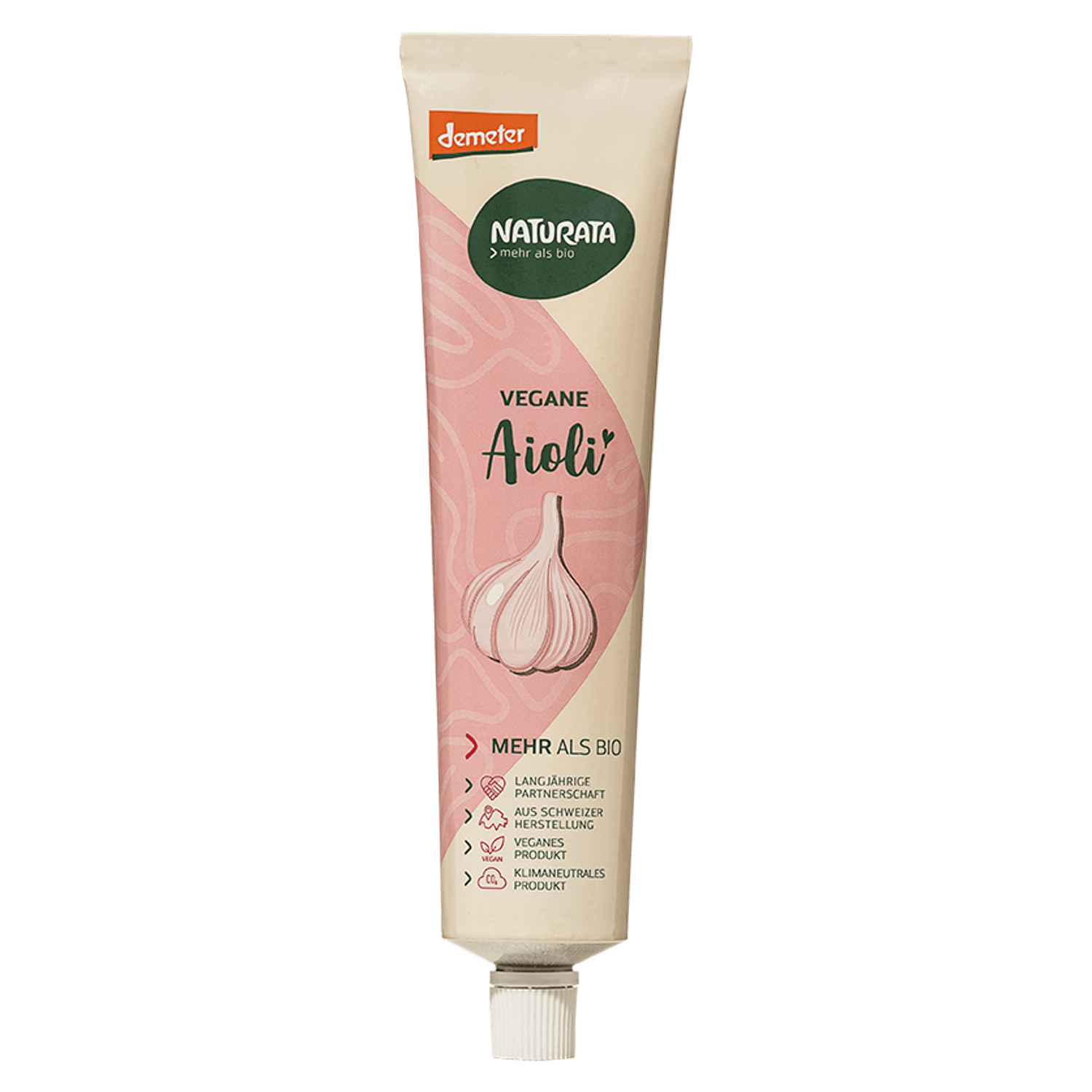 Naturata Vegane Aioli Tube 190ml Demeter