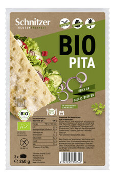Schnitzer Pita Brot 240g Bio gf