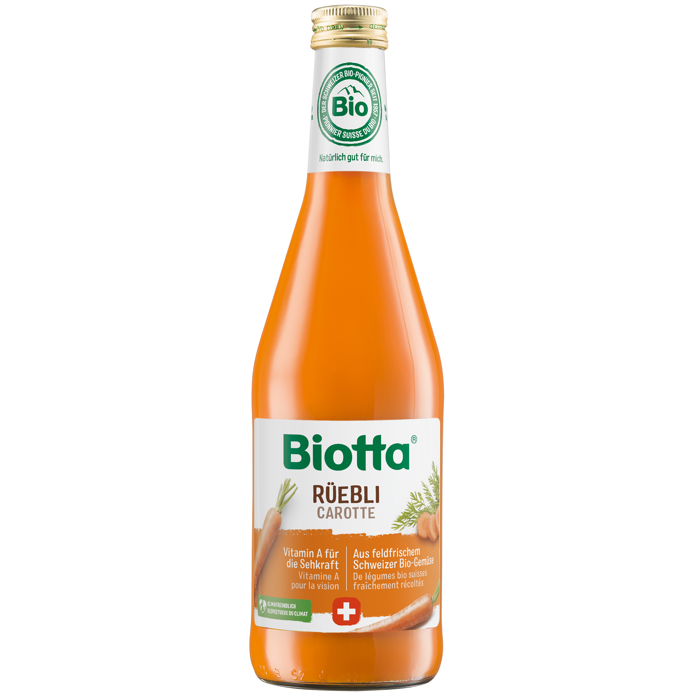 Biotta Rüeblisaft 500ml Bio