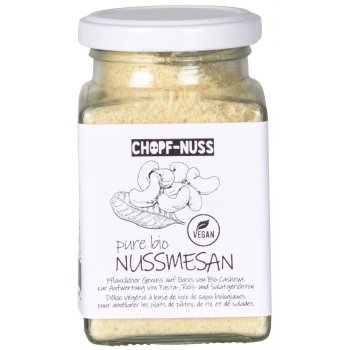ChopfNuss Alternative zu Reibkäse Nussmesan 125g Bio vegan