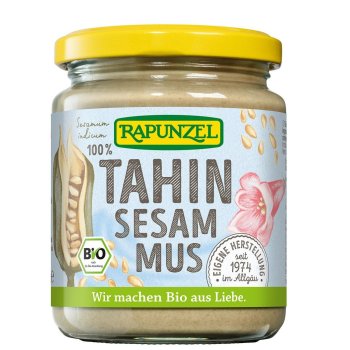 Rapunzel Tahin ohne Salz 250g Bio