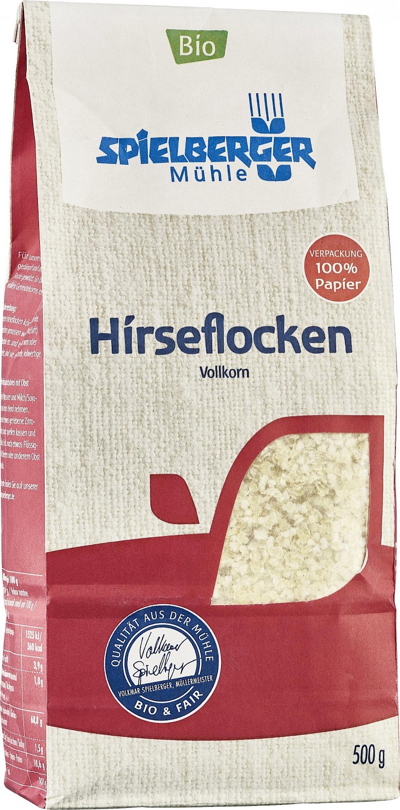 Spielberger Hirseflocken 500g Bio