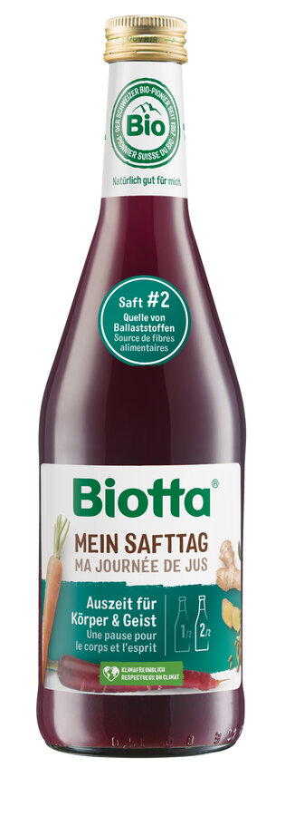 Biotta Mein Safttag 2 Schwarze Karotte 500ml BioK