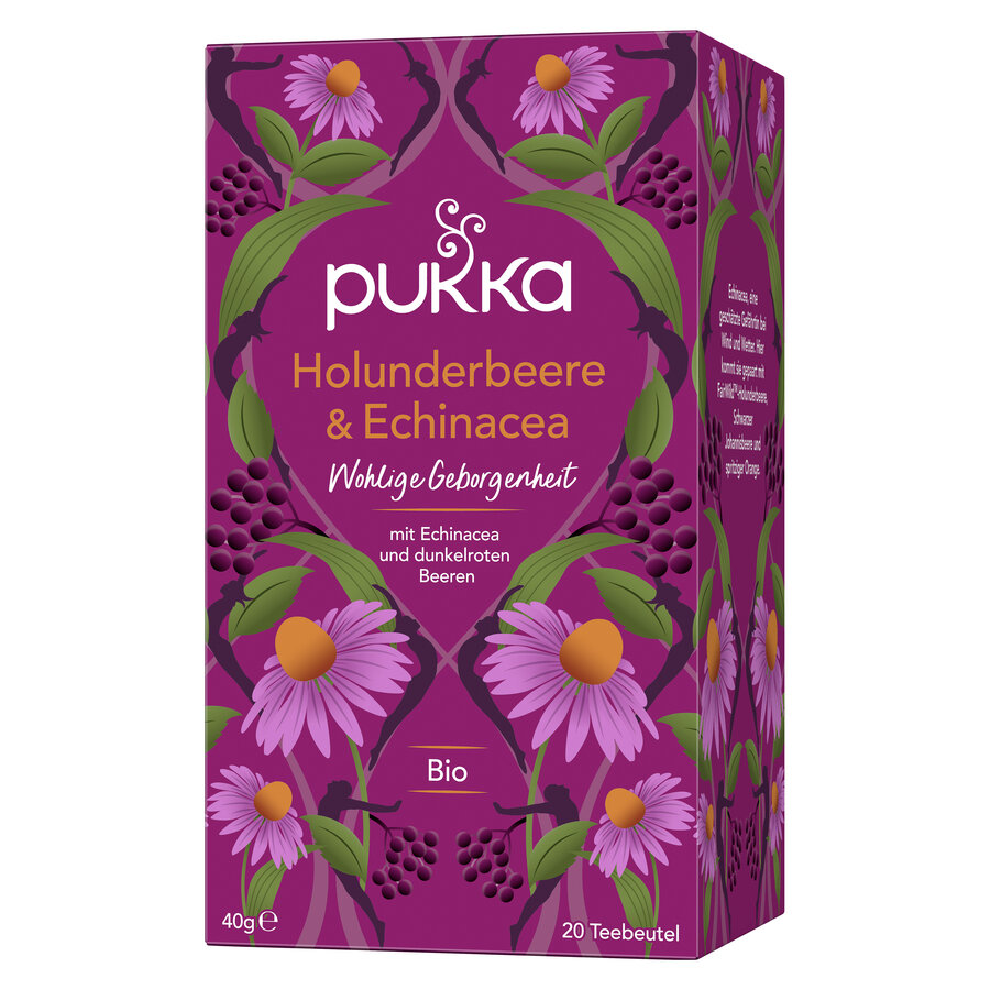 Pukka Tea Holunderbeere und Echinacea 20Btl Bio