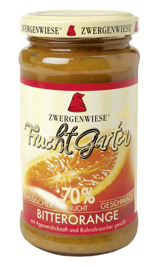 Zwergenwiese 70% Bitterorange Agave RohRZ 225g Bio gf