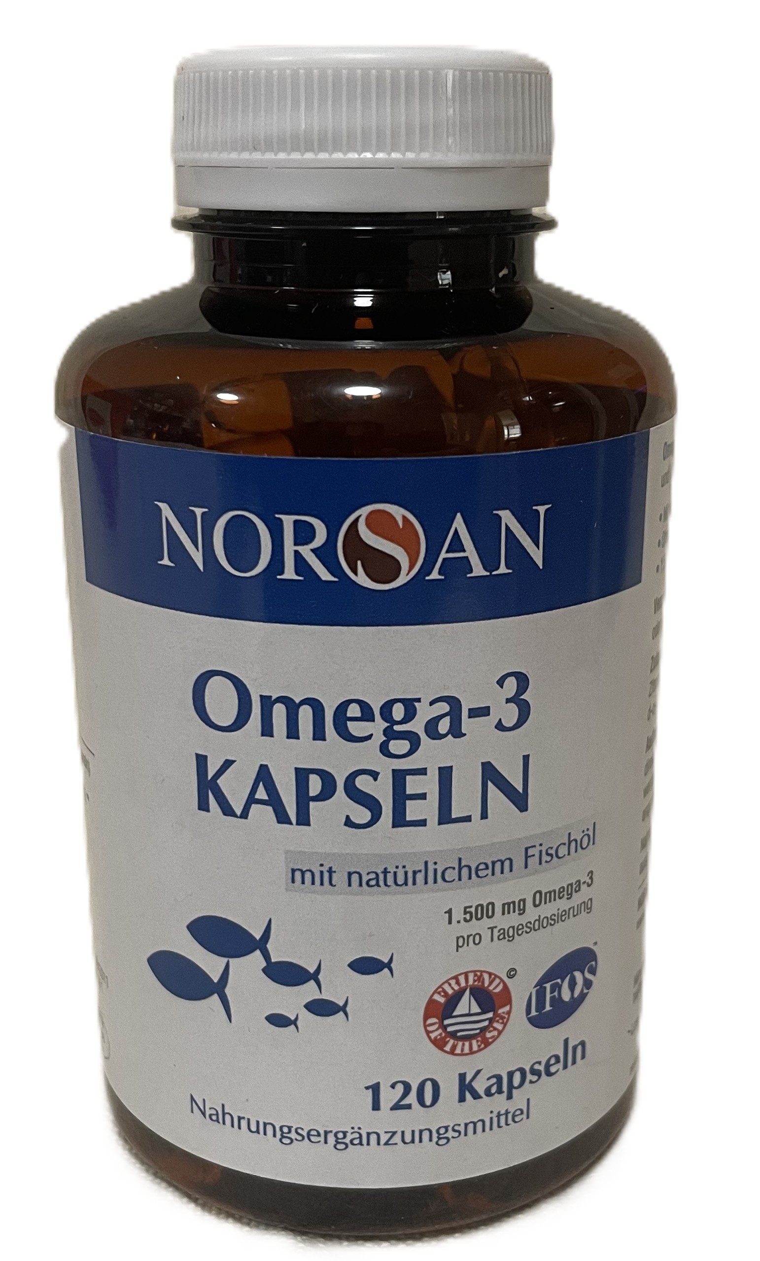 Norsan Omega 3 Fischöl Kapseln 120Stk
