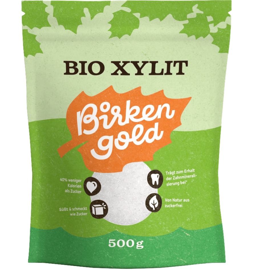 Birkengold Xylit Beutel 500g konv