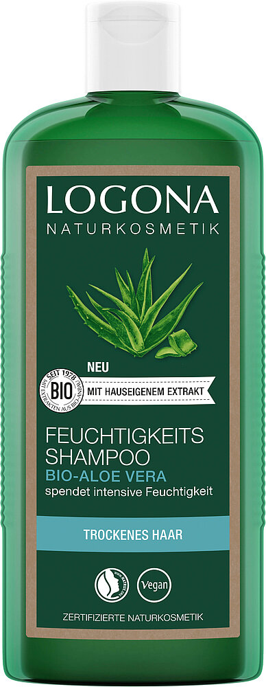 Logona Feuchtigkeits-Shampoo Bio-Aloe-Vera 250ml 