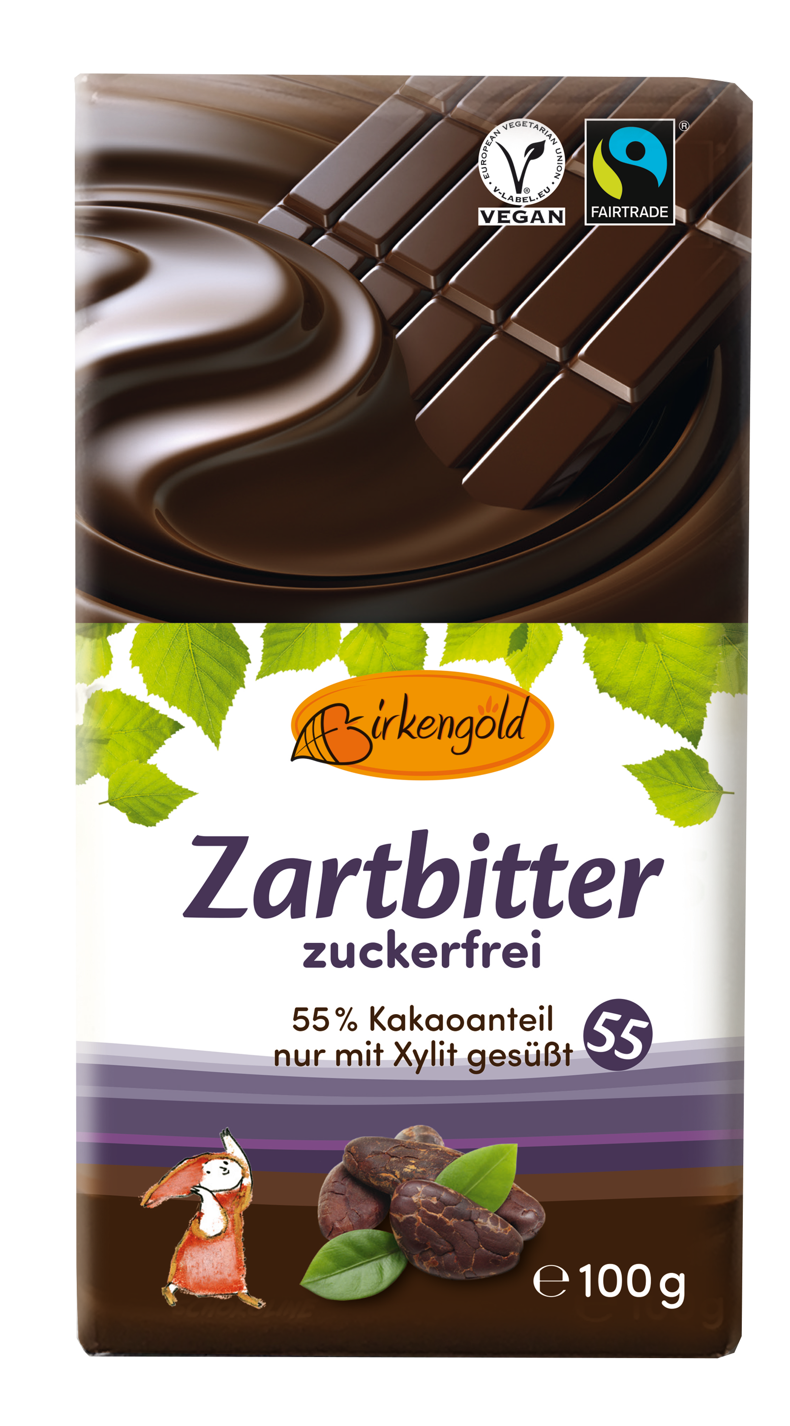 Birkengold Schokolade ZB oZ 100g vegan
