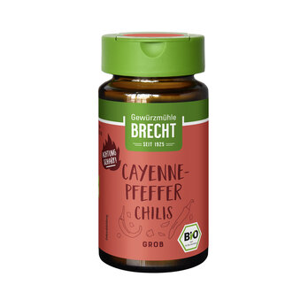 Brecht Cayennepfeffer grob gemahlen 25g Bio