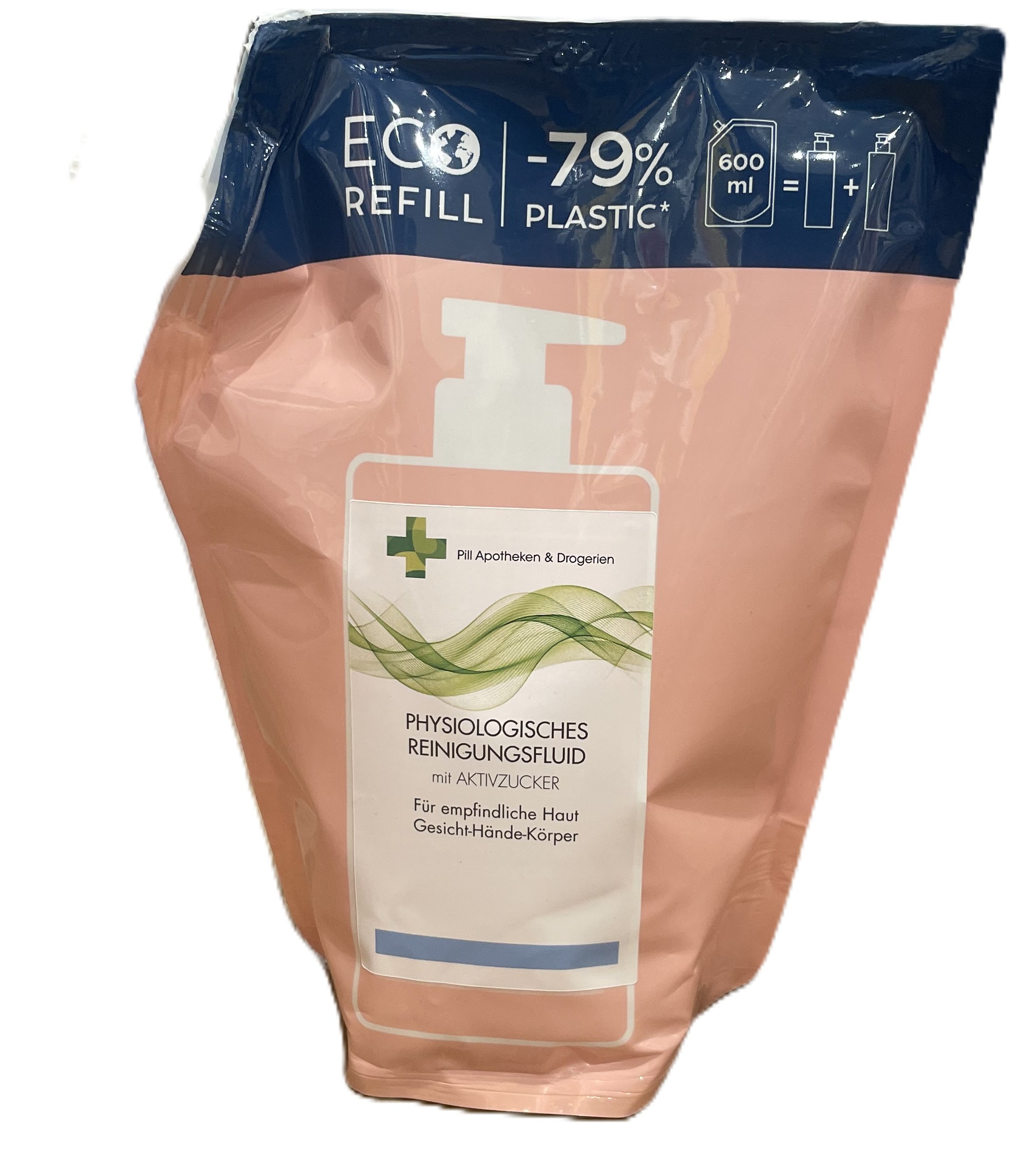 Pill Kosmetik - Physiologisches Reinigungsfluid Refill 600ml