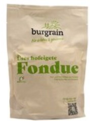Burgrain Fondue fixfertig 600g Bio