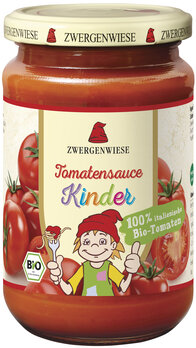 Zwergenwiese Kinder Tomaten Sauce 350g Bio gf
