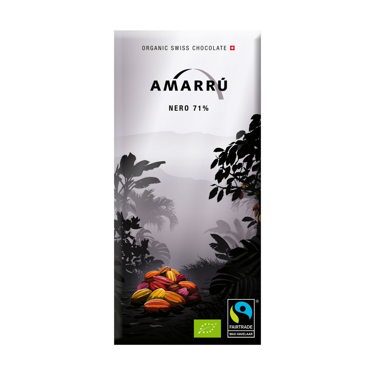 Amarru Nero 71% extra bitter Schokolade 100g Bio vegan