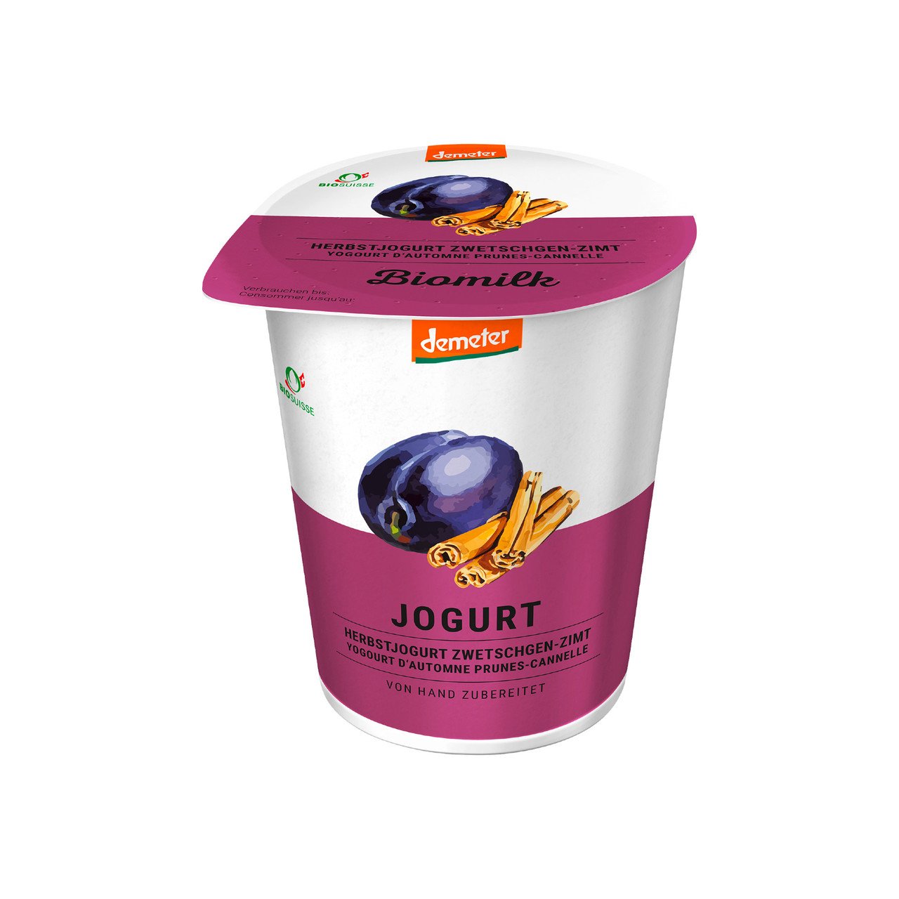 Biomilk Joghurt Saison 150g Demeter