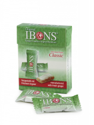 Piniol Ibons Ingwer Bonbon Original Box 60g