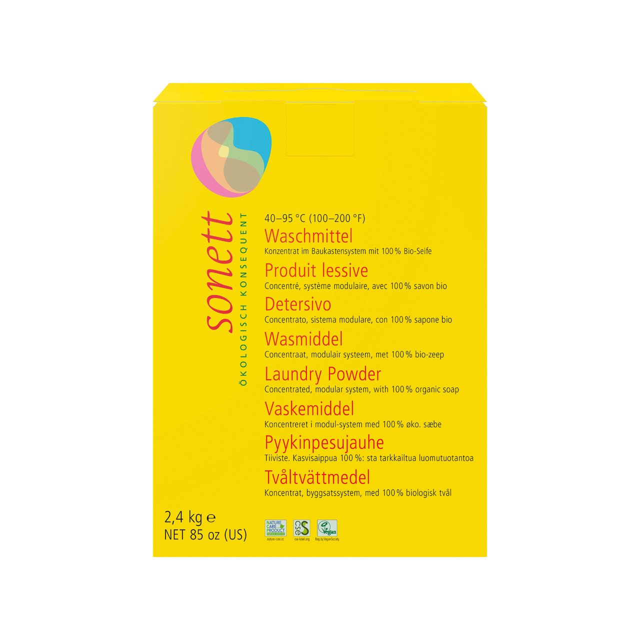 Sonett Waschmittel Pulver Konzentrat 2.4kg