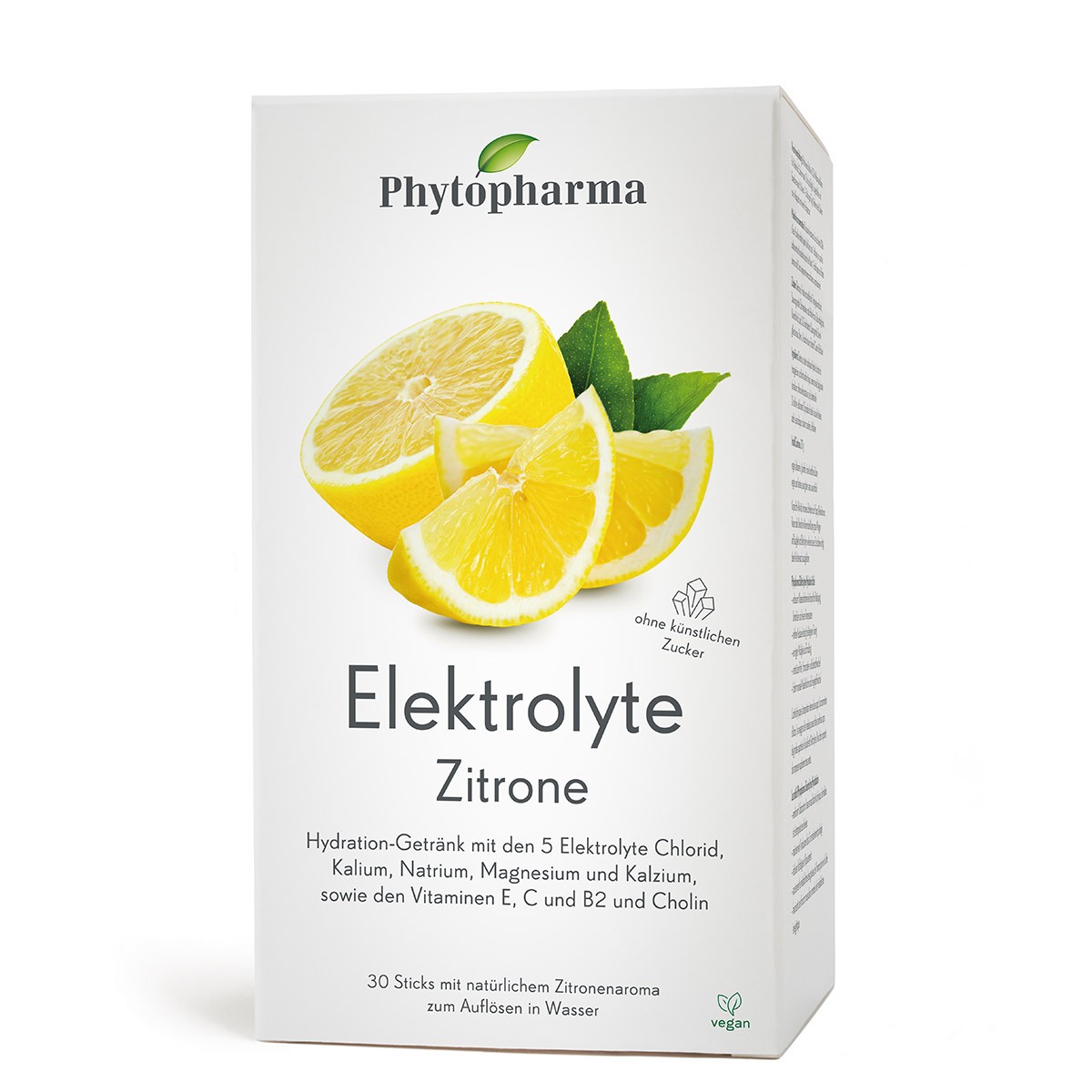 Phytopharma Elektrolyte Zitrone Sticks 30 Stk