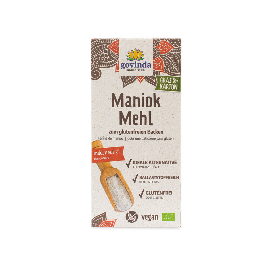 Govinda Maniokmehl 450g Bio vegan gf
