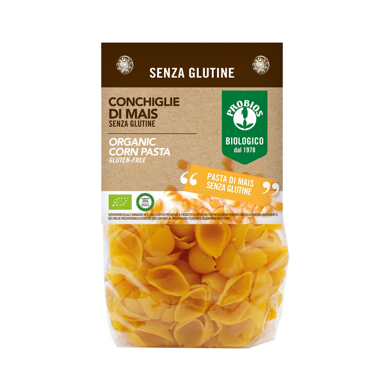 Probios Conchiglie Maisnudeln 400g Bio gf 