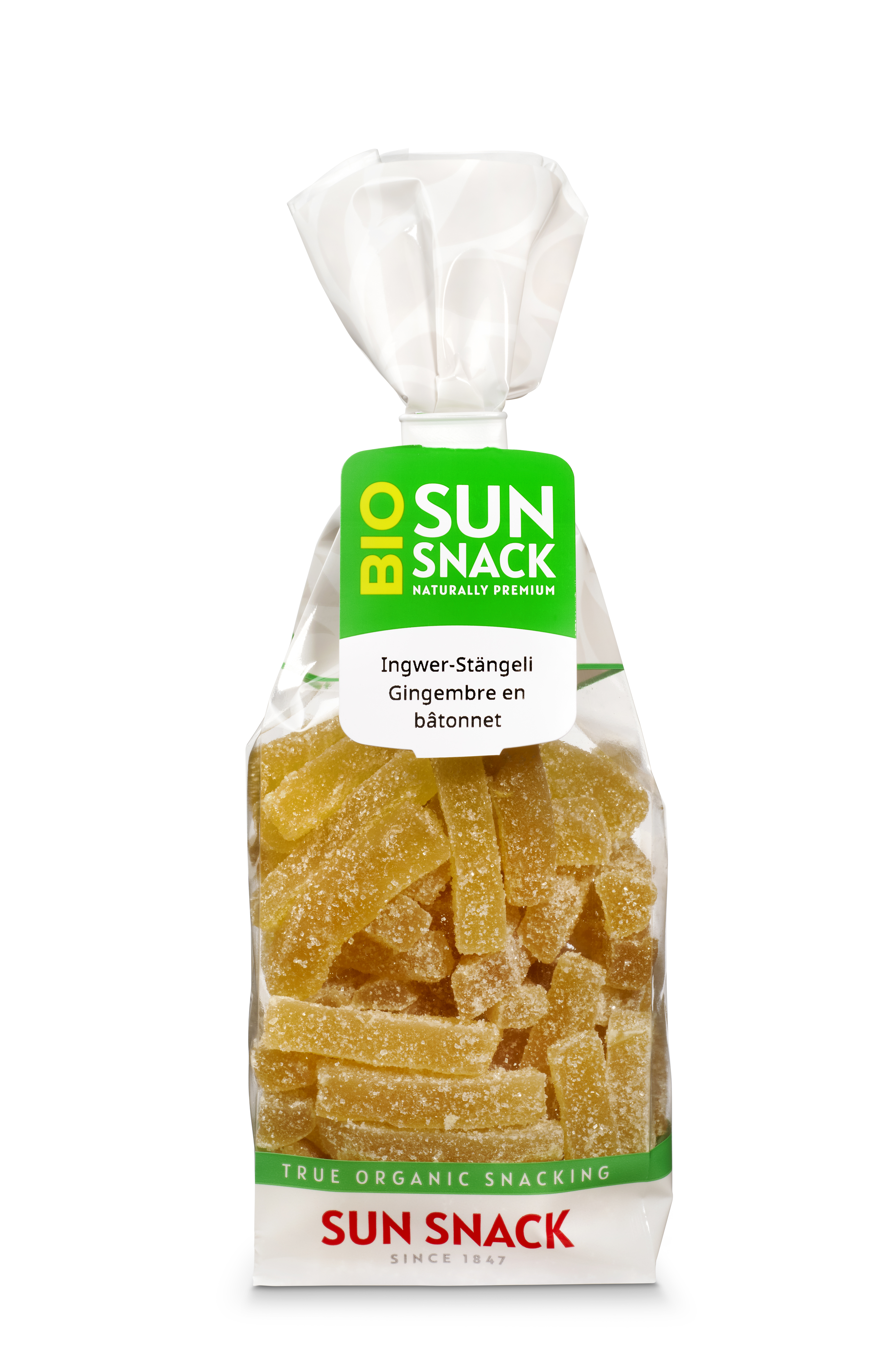 SunSnack Ingwer-Stängeli 200g Bio