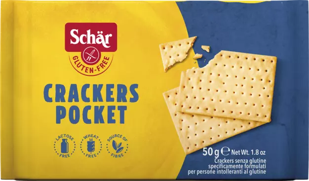 Schär Crackers Pocket 3x50g konv gf