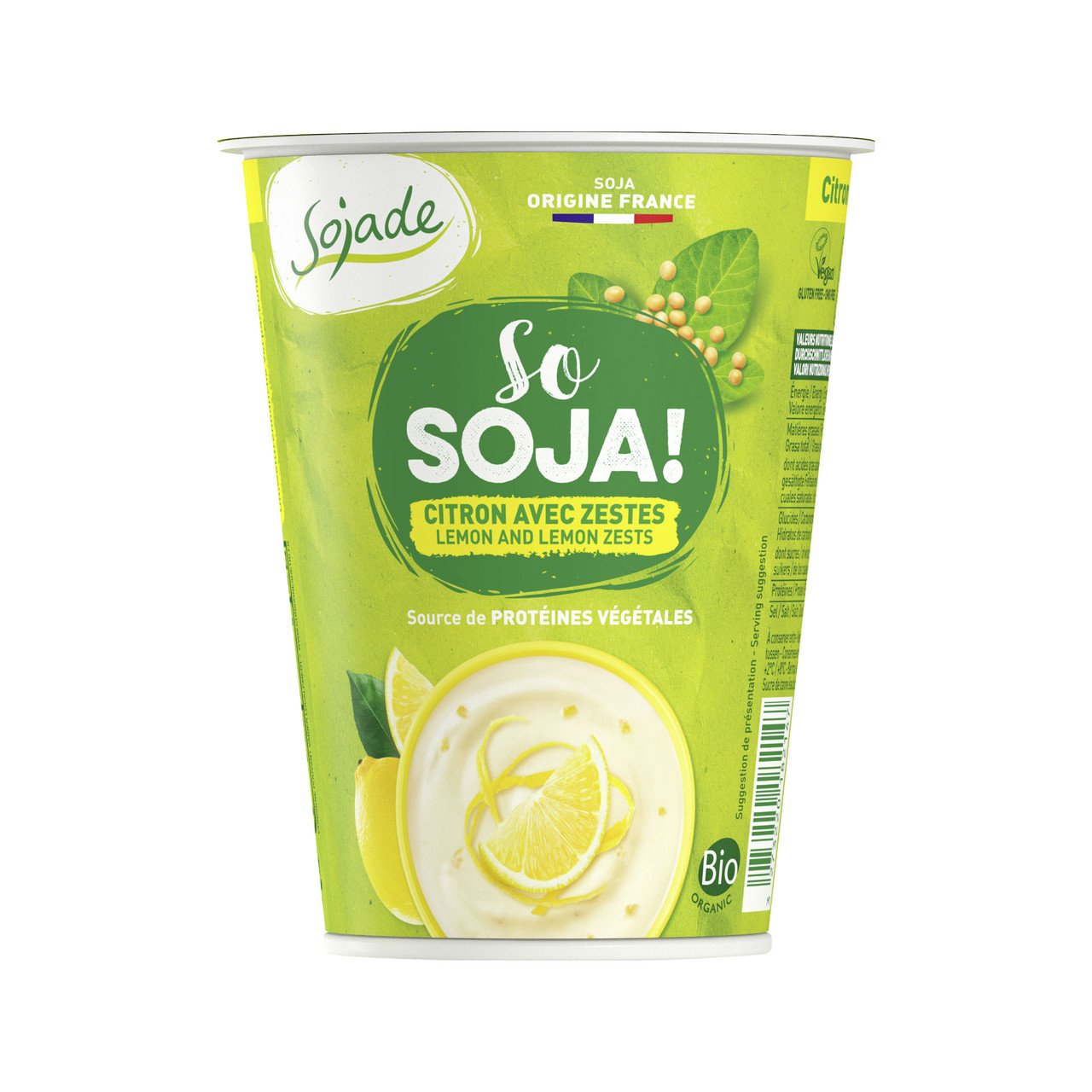Sojade JoghurtAlt Zitrone 400g Bio vegan