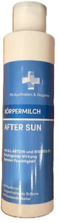 Pill Kosmetik - Körpermilch After Sun 250ml