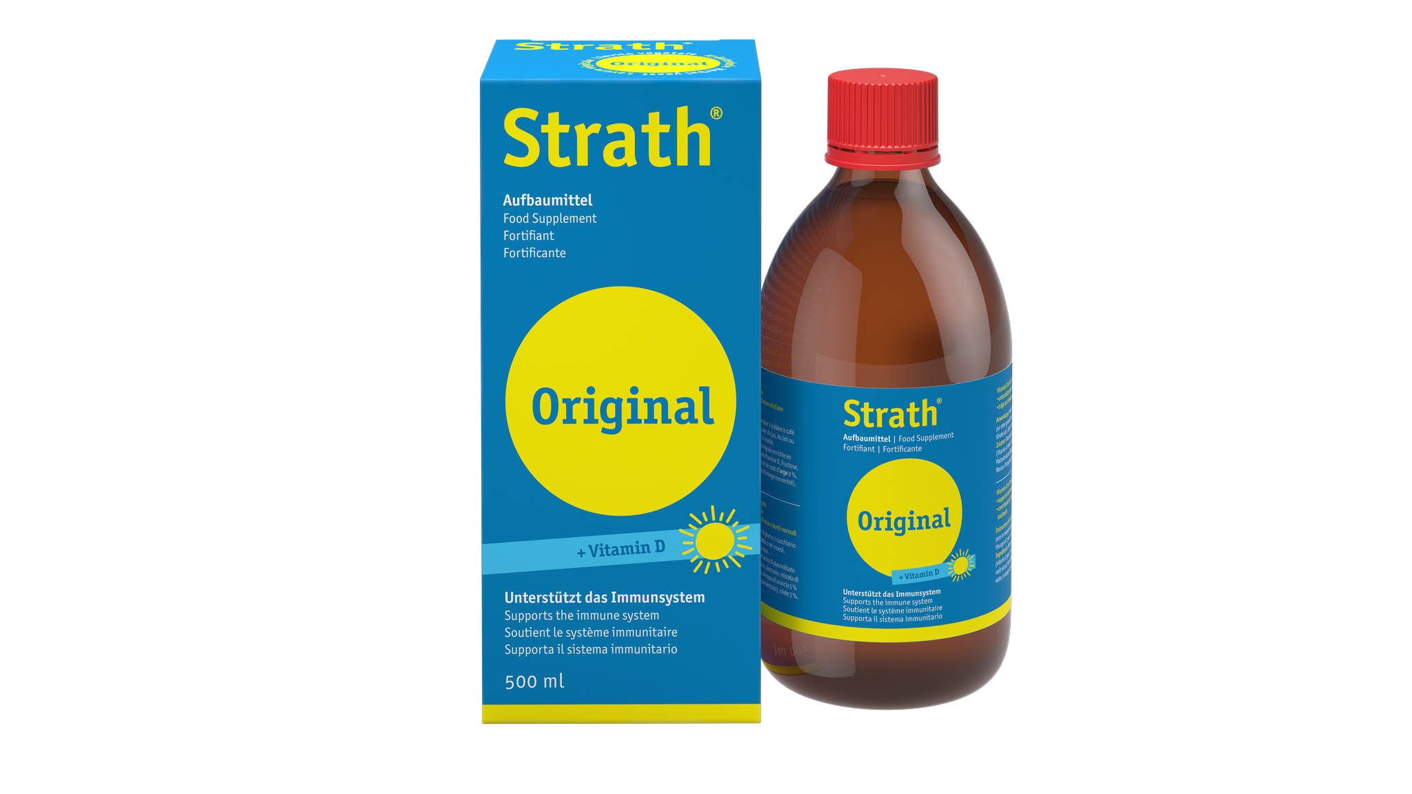 Strath Original mit Vitamin D flüssig 500ml