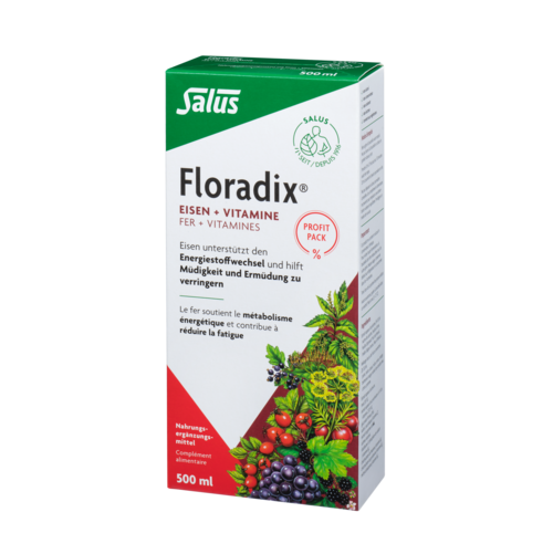 Floradix Eisen Vitamine Saft 500ml