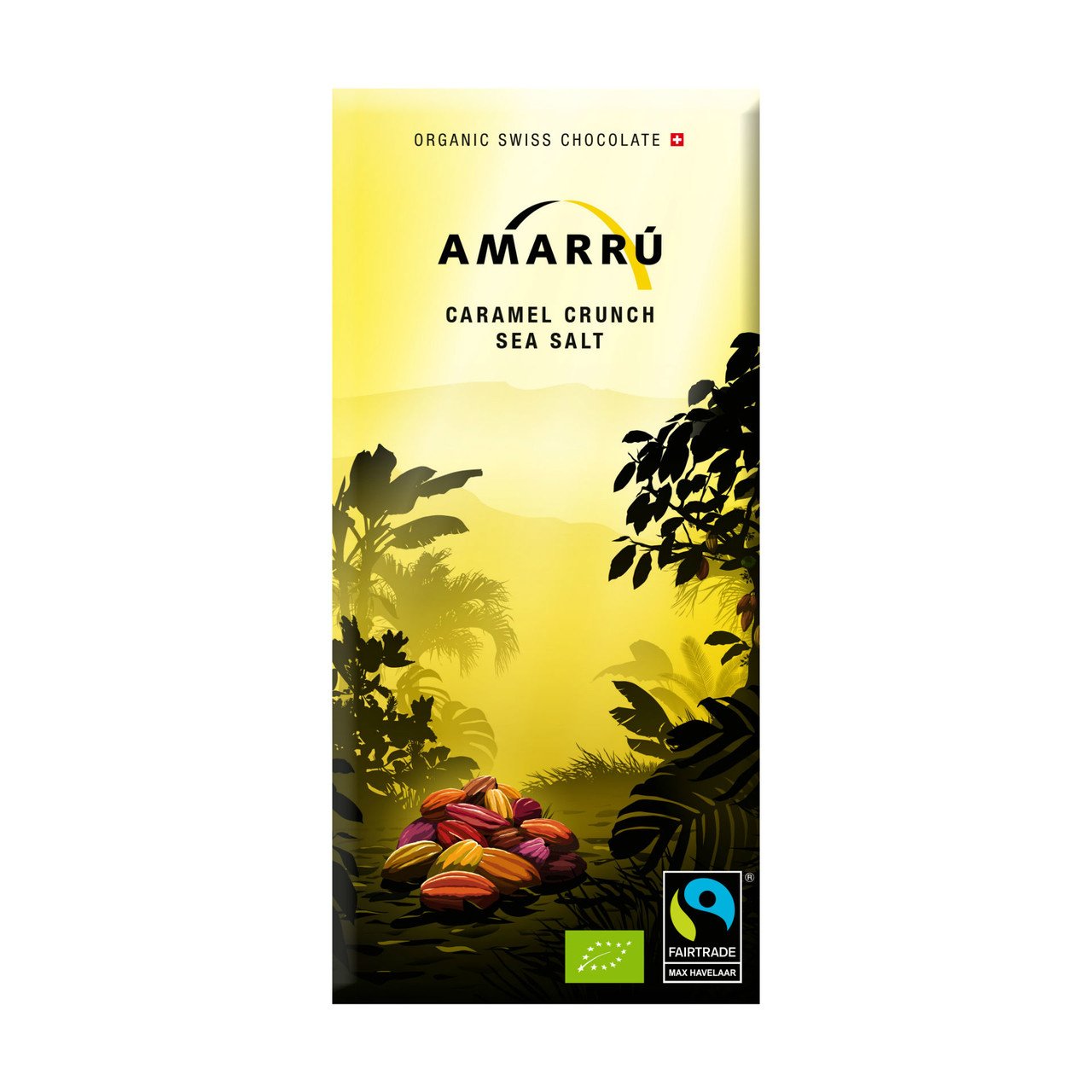 Amarru Caramel Crunch Sea Salt 100g Bio