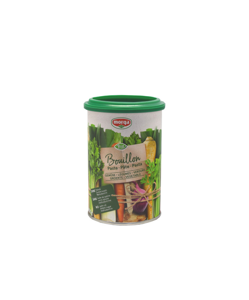 Morga Gemüse Bouillon Paste go clean 400g Bio Morga Gemüse Bouillon Paste go clean 400g Bio