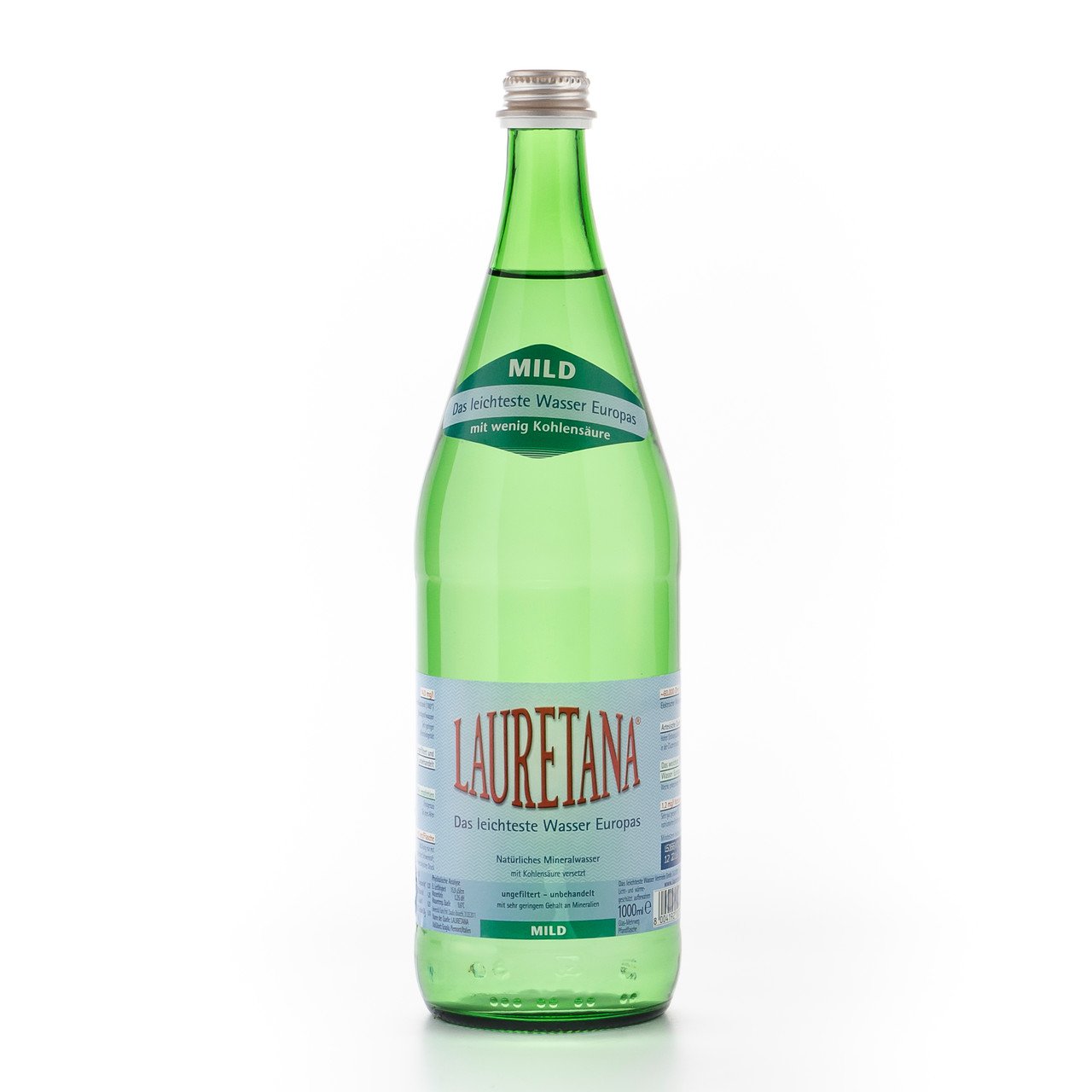Lauretana Mineralwasser ohne Glas 1l