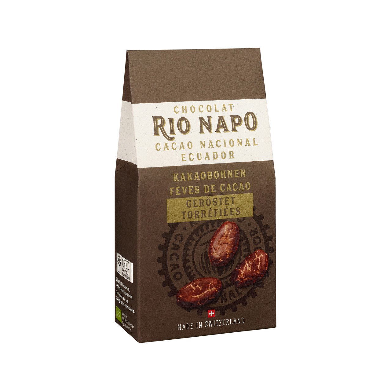RioNapo Kakaobohnen geröstet nature 80g Bio