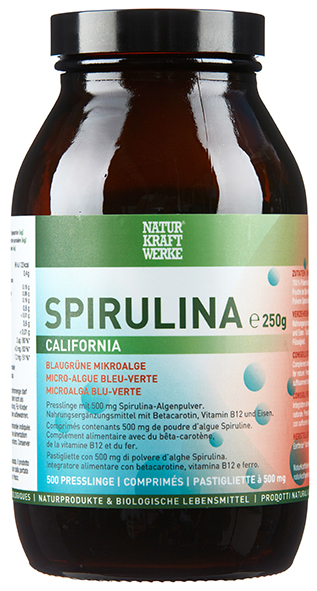 NKW Spirulina California 500Stk