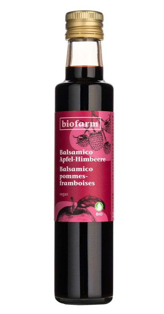 Biofarm Balsamico Apfel Himbeere 250ml BioK