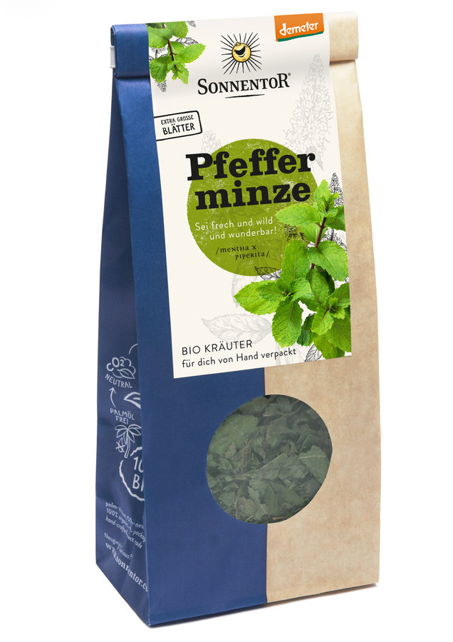 Sonnentor Tee Pfefferminz 50g Demeter
