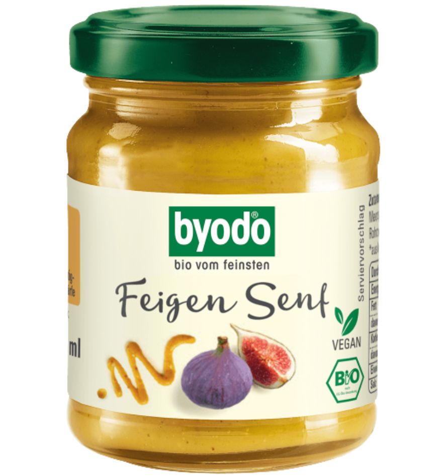 Byodo Senf Feigen 125ml Bio