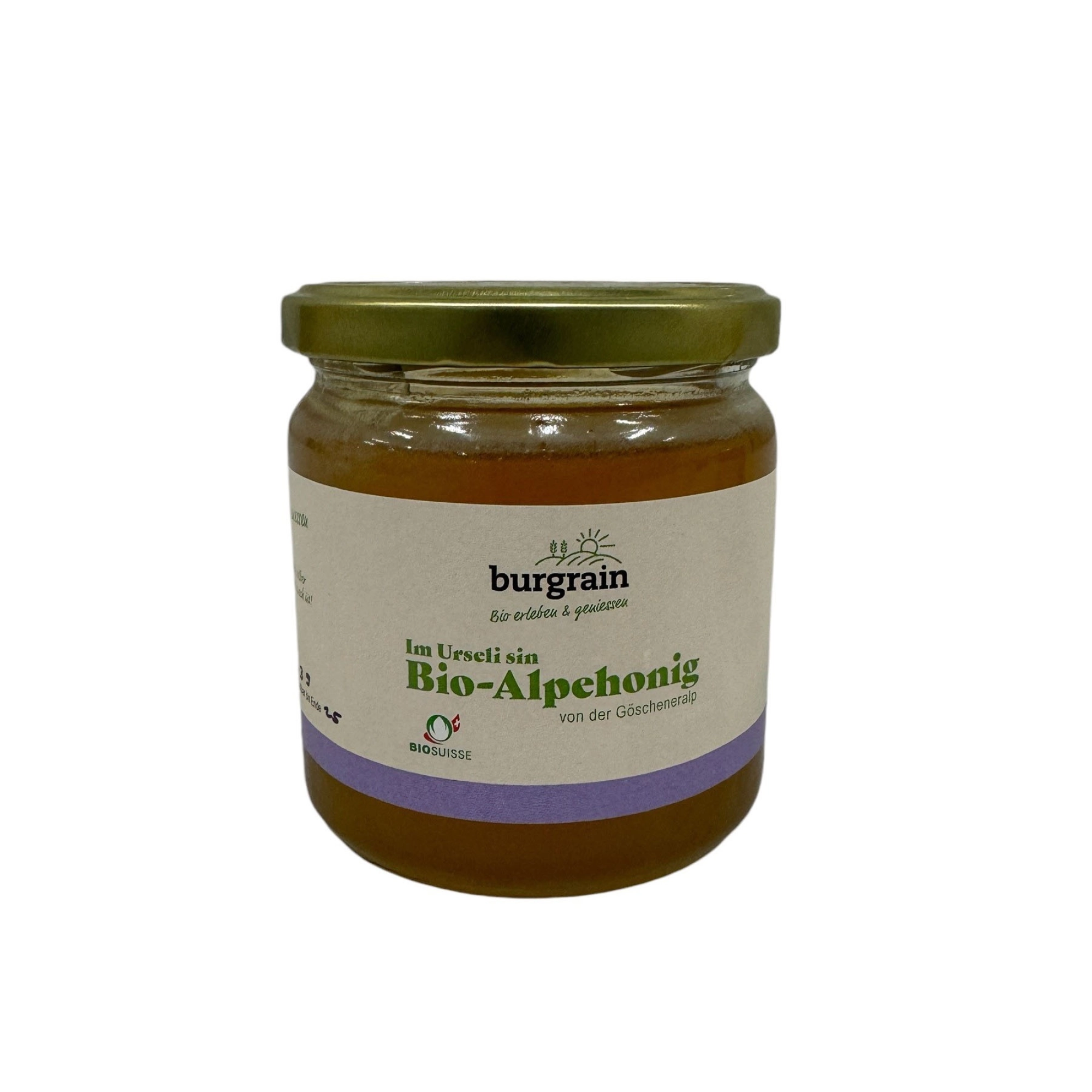 Burgrain Bio-Alpenhonig 500g Bio