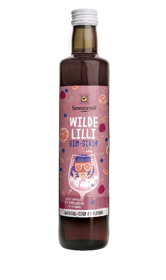 Sonnentor Wilde Lilli Sirup 500ml Bio