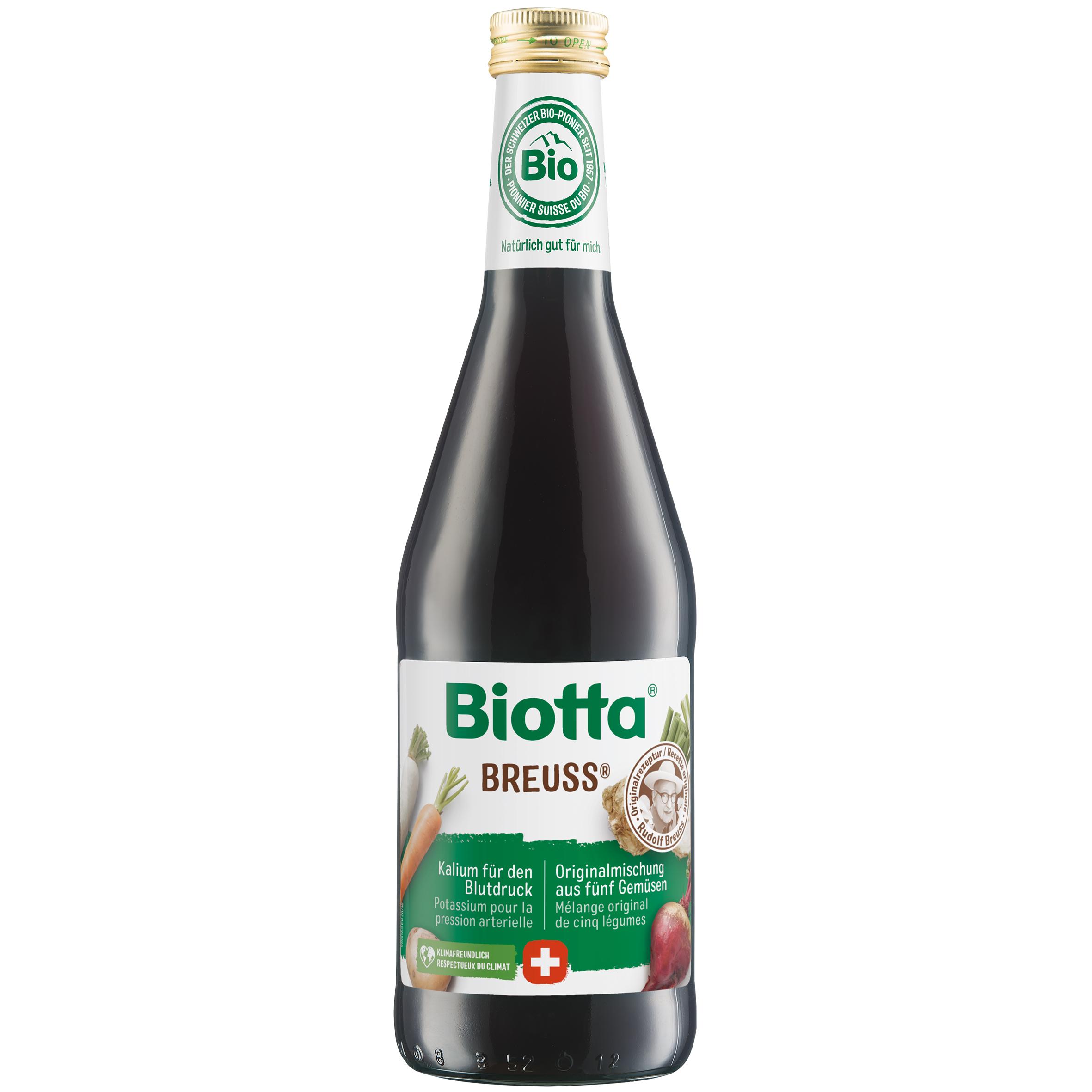 Biotta Breuss Gemüsesaft 500ml Bio