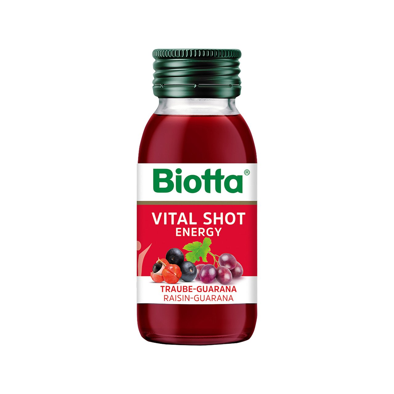 Biotta Vital Shot Energy Traube-Guarana 60ml Bio