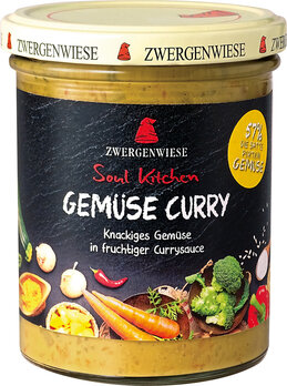 Zwergenwiese Soul Kitchen Gemüse Curry 370g Bio