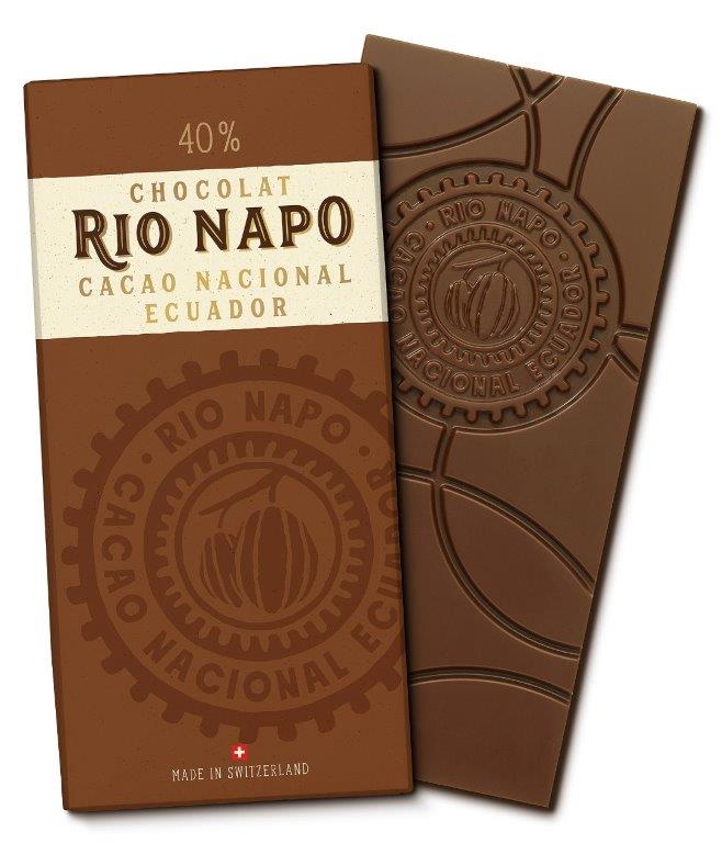 RioNapo Waldschokolade 40% 70g Bio